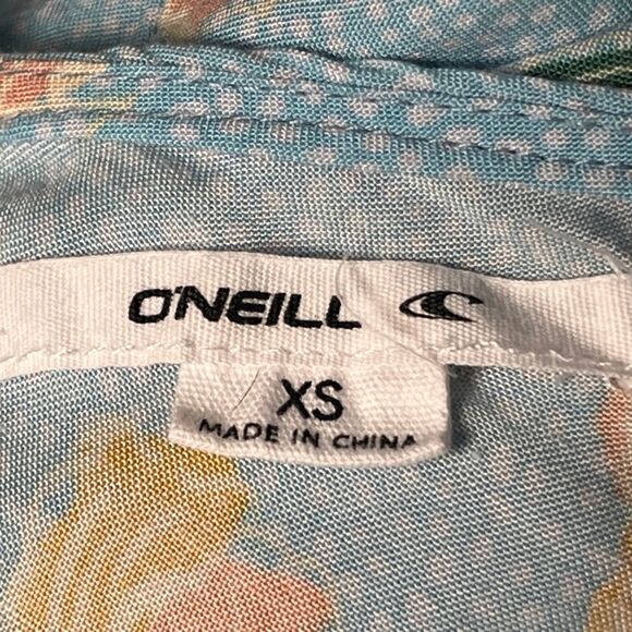 O'Neill Izzy Floral Flowers Baby Blue Midi Dress Size
X Small - Picture 2 of 9